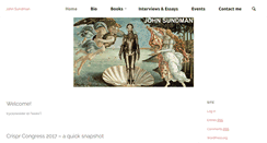 Desktop Screenshot of johnsundman.com
